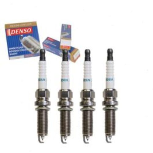 4 pc DENSO Iridium Long Life Spark Plugs for 2015 Toyota Prius Plug-In 1.8L L4