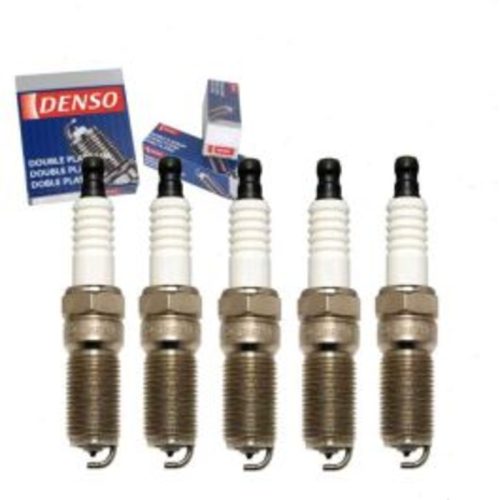 5 pc DENSO Double Platinum Spark Plugs for 2006 Isuzu i-350 3.5L L5