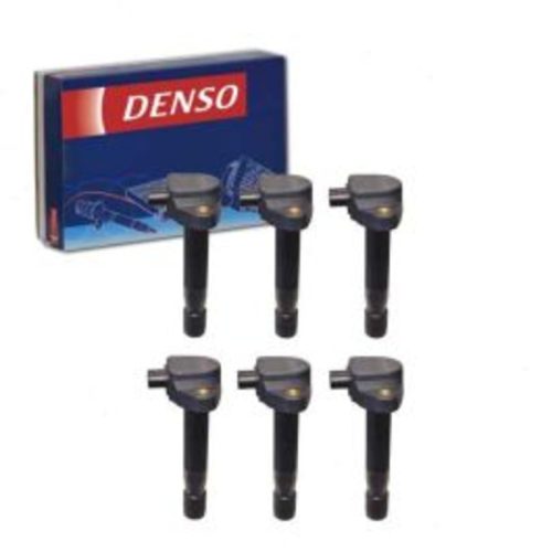 6 pc DENSO Direct Ignition Coils for 2010-2014 Acura TSX 3.5L V6