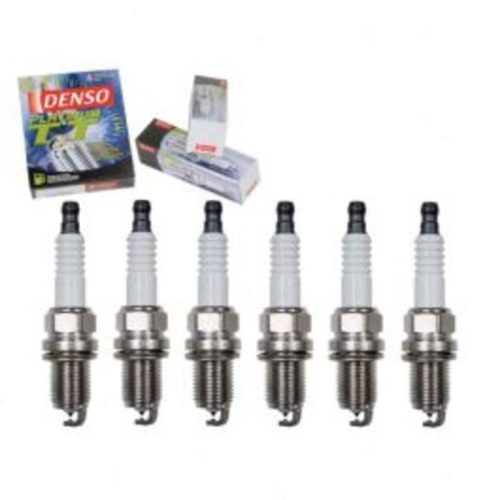 6 pc DENSO Platinum TT Spark Plugs for 2004-2009 Dodge Durango 3.7L V6