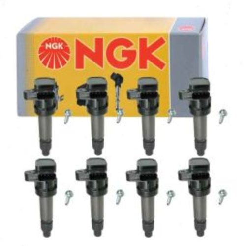8 pc NGK Ignition Coils for 2006 Cadillac DTS 4.6L V8