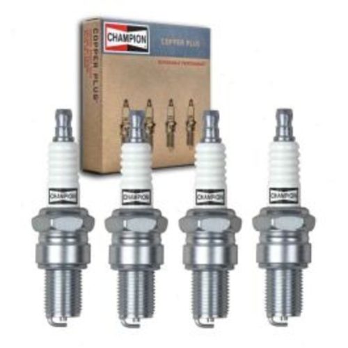 4 pc Champion Copper Plus Spark Plugs for 1960-1961 Morgan 4 4 Series III 1.0L L4