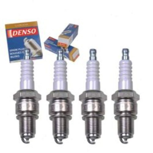 4 pc DENSO Standard U-Groove Spark Plugs for 1989-1991 Isuzu Trooper 2.6L L4