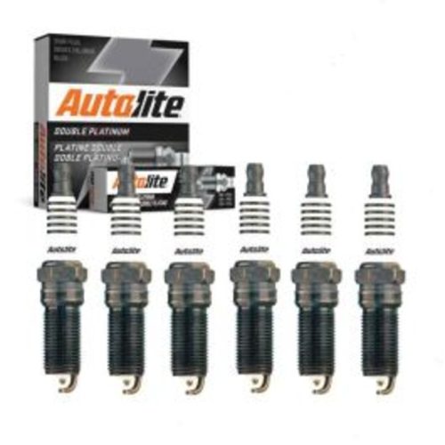 6 pc Autolite Double Platinum Spark Plug for 2007-2010 Lincoln MKX