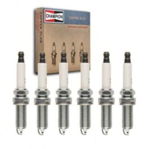 6 pc Champion Copper Plus Spark Plugs for 2009-2012 Infiniti FX35 3.5L V6