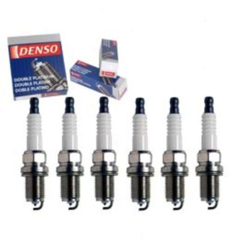 6 pc DENSO Double Platinum Spark Plugs for 1997-2002 Isuzu Rodeo 3.2L V6