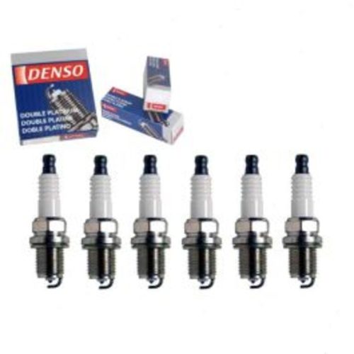 6 pc DENSO Double Platinum Spark Plugs for 2007-2008 Hyundai Entourage 3.8L V6