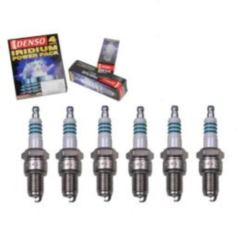 6 pc DENSO Iridium Power Spark Plugs for 1963 GMC PB2500 Series 3.8L L6