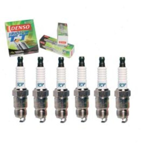 6 pc DENSO Iridium TT Spark Plugs for 1990-1995 Chevrolet Lumina APV 3.1L V6