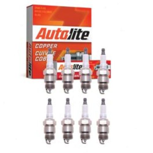 8 pc Autolite Copper Core Spark Plugs for 1959-1967 Ford Galaxie 4.3L 4.7L 5.8L 5.9L 6.4L 6.6L 7.0L V8