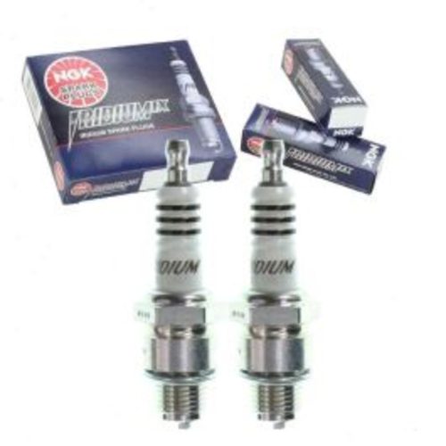 2 pc NGK Iridium IX 6692 BR10HIX Spark Plugs