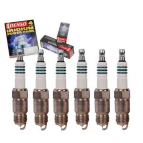 6 pc DENSO Iridium Power Spark Plugs for 1985-1995 GMC G3500 4.3L V6
