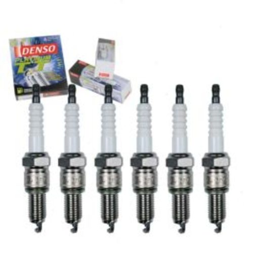 6 pc DENSO Platinum TT Spark Plugs for 1963 GMC PB1000 Series 3.8L L6