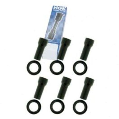 6 pc NGK Ignition Coil Boots for 2007-2010 Kia Magentis 2.7L V6