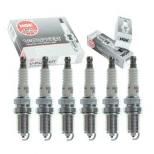 6 pc NGK V-Power Spark Plugs for 1992-1993 Dodge D250 3.9L V6
