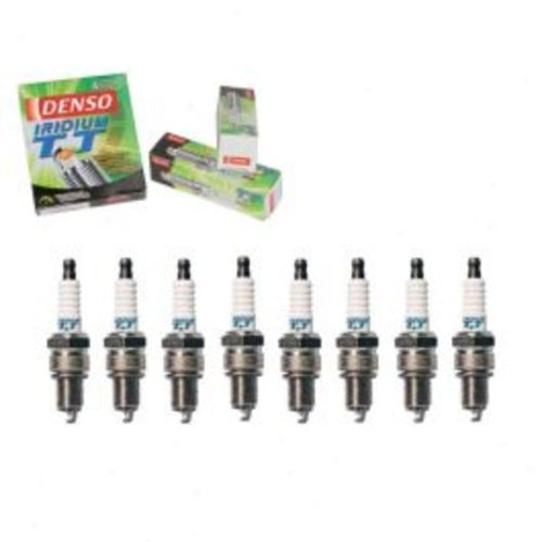 8 pc DENSO Iridium TT Spark Plugs for 1986-1992 Rolls-Royce Corniche II 6.8L V8