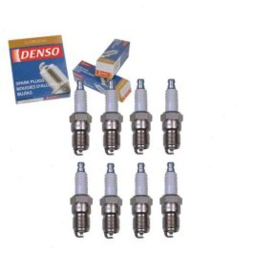 8 pc DENSO Standard U-Groove Spark Plugs for 1996-2000 GMC K3500 5.7L 7.4L V8