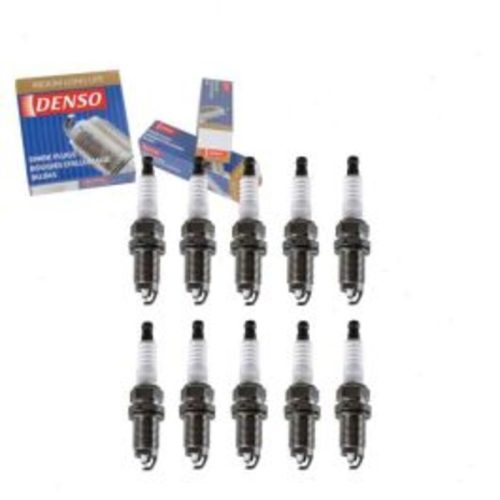10 pc DENSO Iridium Long Life Spark Plugs for 2007-2009 Audi S8 5.2L V10