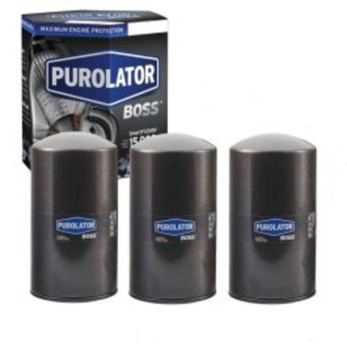 3 pc Purolator BOSS PBL44872 Engine Oil Filters
