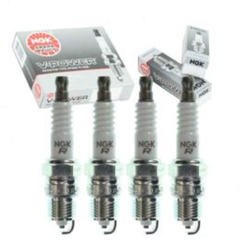 4 pc NGK V-Power Spark Plugs for 1985-1990 GMC S15 2.5L L4