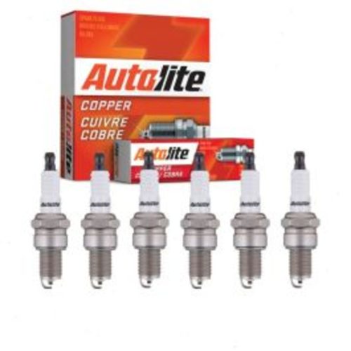 6 pc Autolite Copper Core Spark Plugs for 1990-2000 Dodge Grand Caravan 3.3L 3.8L V6