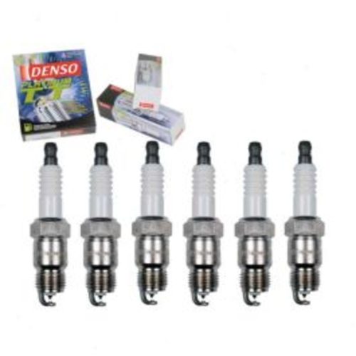 6 pc DENSO Platinum TT Spark Plugs for 1971-1977 Pontiac Ventura 3.8L 4.1L L6 V6