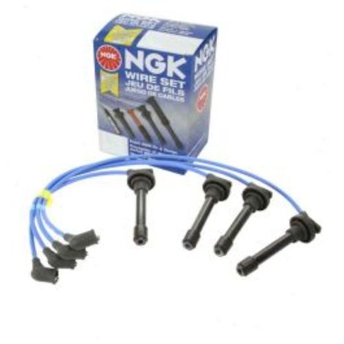 NGK Spark Plug Wire Set for 1994-1997 Honda Civic del Sol 1.6L L4