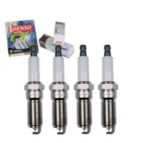 4 pc DENSO Platinum TT Spark Plugs for 2002-2010 Saturn Vue 2.2L 2.4L L4