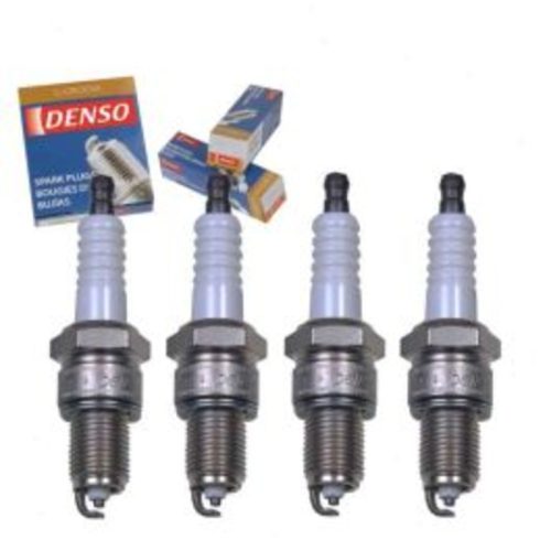 4 pc DENSO Standard U-Groove Spark Plugs for 1981-1984 Isuzu Pickup 1.8L 1.9L L4