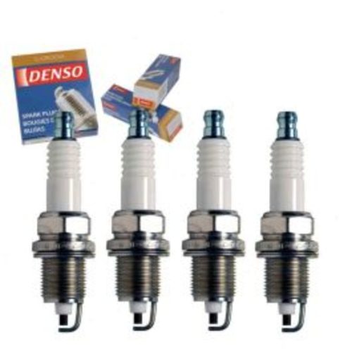 4 pc DENSO Standard U-Groove Spark Plugs for 1987-2002 Jeep Wrangler 2.5L L4