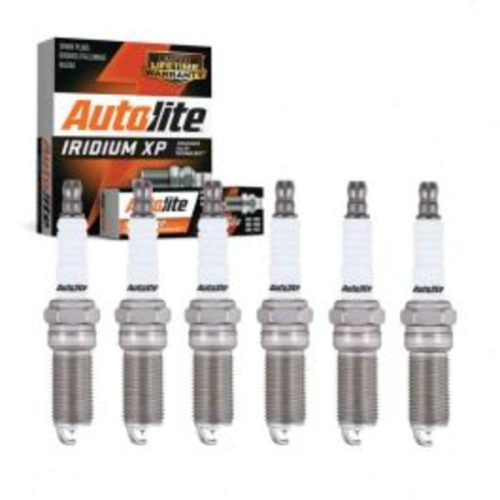 6 pc Autolite Iridium XP Spark Plug for 2010-2019 Ford Taurus 3.5L V6