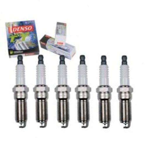 6 pc DENSO Platinum TT Spark Plugs for 2006 Chevrolet Trailblazer EXT 4.2L L6