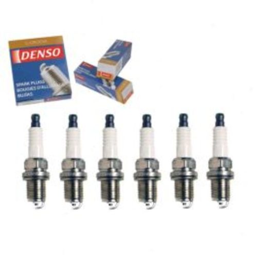 6 pc DENSO Standard U-Groove Spark Plugs for 1990-1995 Ford Taurus 3.0L 3.2L V6