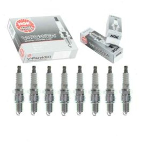 8 pc NGK V-Power Spark Plugs for 1968-1969 Chevrolet K10 Suburban 6.5L V8