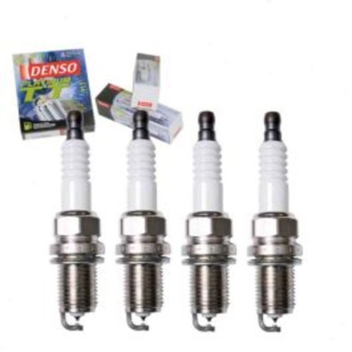 4 pc DENSO Platinum TT Spark Plugs for 1991-1998 Saturn SL1 1.9L L4