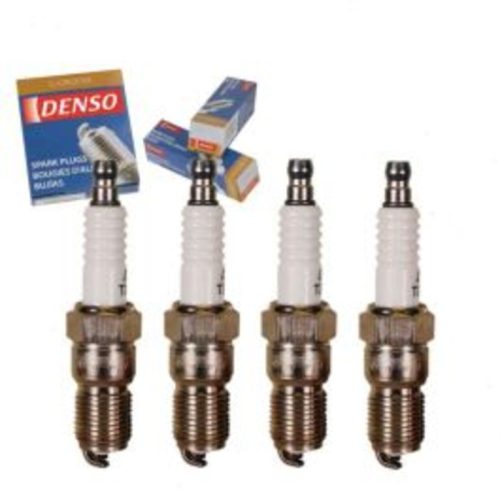 4 pc DENSO Standard U-Groove Spark Plugs for 1984-1986 Renault R18i 2.2L L4