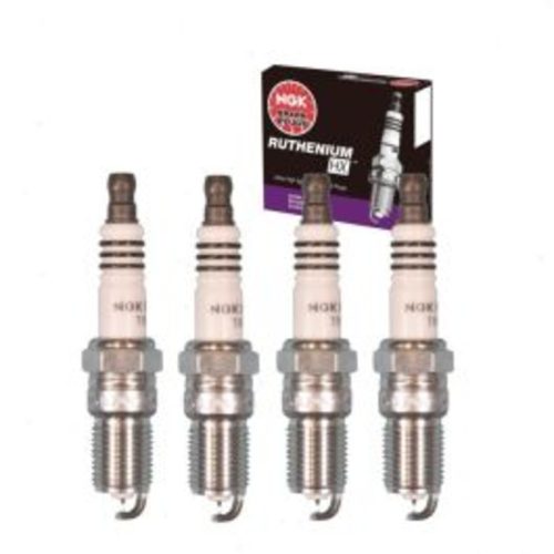 4 pc NGK Ruthenium HX Spark Plugs for 1997-1999 Chevrolet Malibu 2.4L L4
