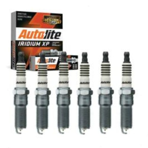 6 pc Autolite Iridium XP Spark Plug for 2002-2009 GMC Envoy 4.2L L6