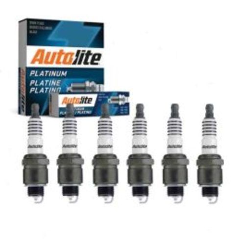 6 pc Autolite Platinum Spark Plug for 1960-1964 International AM150 3.6L