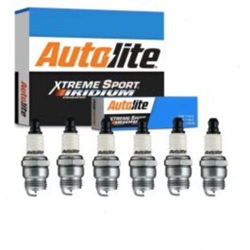 6 pc Autolite Xtreme Sport XST458DP Spark Plugs