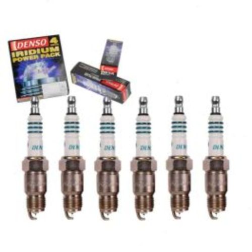 6 pc DENSO Iridium Power Spark Plugs for 1975-1984 Chevrolet G10 4.1L L6