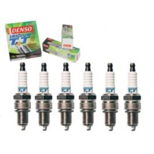 6 pc DENSO Iridium TT Spark Plugs for 1968-1969 Chevrolet K30 Pickup 4.1L L6