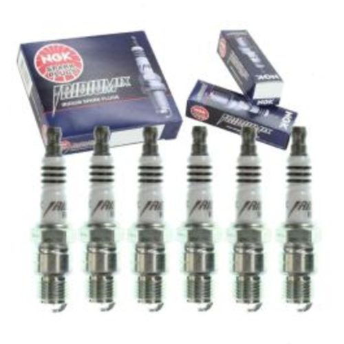6 pc NGK Iridium IX Spark Plugs for 1975 Buick Apollo 4.1L L6