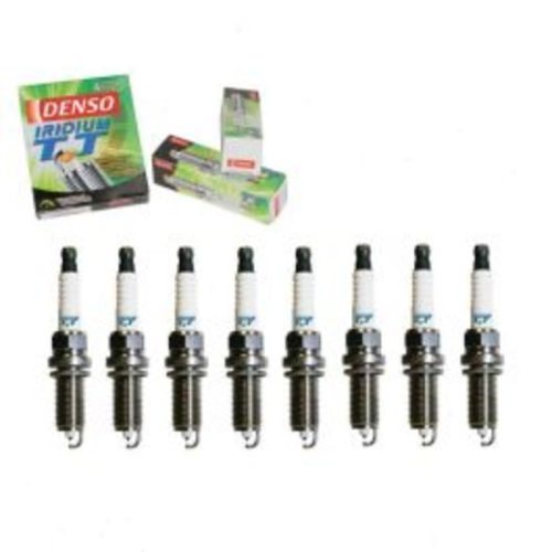 8 pc DENSO Iridium TT Spark Plugs for 2014-2016 Jaguar F-Type 5.0L V8