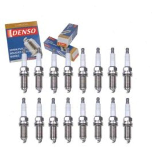 16 pc DENSO Standard U-Groove Spark Plugs for 2008-2010 Jeep Commander 4.7L V8