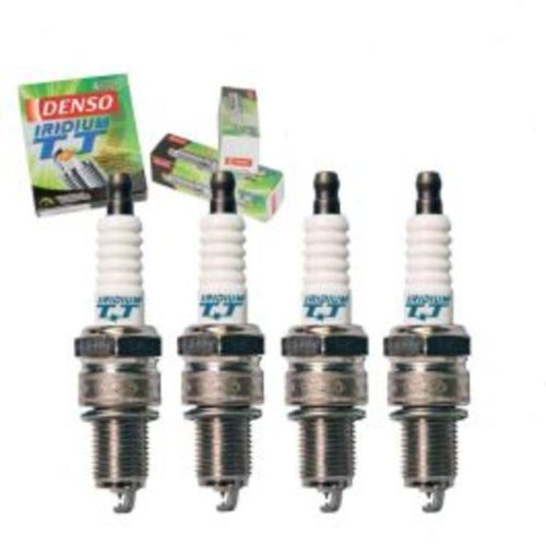 4 pc DENSO Iridium TT Spark Plugs for 1982-1984 Dodge Rampage 2.2L L4