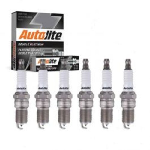 6 pc Autolite Double Platinum Spark Plug for 1988-1992 Oldsmobile Toronado