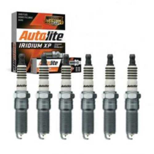 6 pc Autolite Iridium XP Spark Plug for 2007-2009 Pontiac G6 3.6L V6