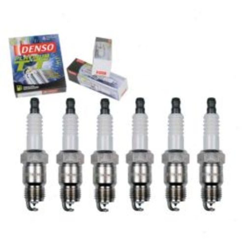 6 pc DENSO Platinum TT Spark Plugs for 1978-1984 Oldsmobile Cutlass Calais 3.8L V6