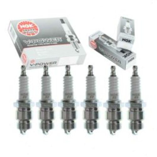 6 pc NGK V-Power 2438 WR5 Spark Plugs